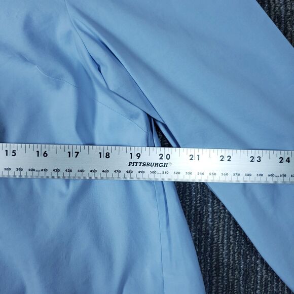 J Jill Top Women Size S Blue V Neck Long Sleeve Capsule Office Career Casual - Picture 8 of 11